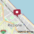 Mappa Bilocale Riccione sul Mare a Riccione