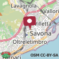 Mapa Bilocale Savona