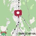 Map Bilocale sulle piste da sci