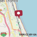 Mapa Bilocale VistaMare in prima fila sul lungomare di San Benedetto del Tronto