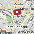 Map Bilocale zona Isola 5 minuti metro MM5 - Pollaiuolo