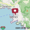 Mappa BLU DI LERICI - zona tranquilla due passi dal mare