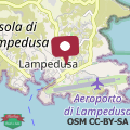 Map Blu Mare Lampedusa Bed And Breakfast