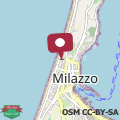 Mapa Blu Mare - Milazzo