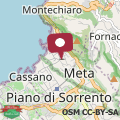 Map Blu Sky Luxury Palace Sorrento Coast