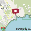Map Blue Bay Home a pochi passi dalla baia di Porto Luna