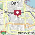 Map Blue Sky Rooftop Rooms – Bari Policlinico