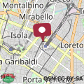 Mappa BNB Capital Milano Central Station - Blue