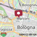 Mapa Bologna city center view by Wonderful Italy