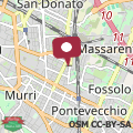 Map Bologna, Vicino al Centro e Ospedale Sant'Orsola, Parcheggio Privato - Corde & Colori