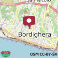 Mappa Bordighera Private Garden Seaview