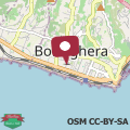 Map Bordighera vicino al mare