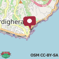 Mappa Bordighera weekend vacanze e mare