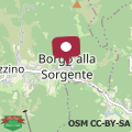 Karte Borgo alla Sorgente