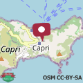 Mapa Borgo Antico di Capri