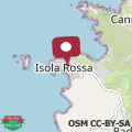 Map Borgo Bellavista Isola Rossa