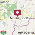 Map Borgo degli Ulivi - Castello di Montegridolfo