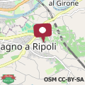 Mapa Borgo dei Rosai