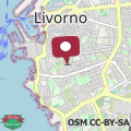 Mapa Borgo Garden Livorno