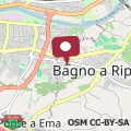 Map Borgo la Pieve