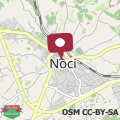 Mapa Borgo Noci