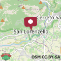 Mapa Borgo San Lorenzello