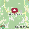 Mapa Borgo Villa a Sesta