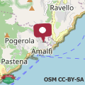 Map Bouganville Holiday house Amalfi