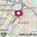 Map Brand New Milano Centrale via Soperga- 2pax- WiFi