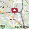 Map Brenta/Corvetto studio apartment