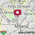 Map Brera area Lovely Apt close to Piazza Duomo