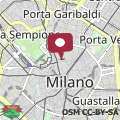 Map Brera montenapoleone