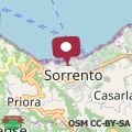 Map Brezza Marina-Authentic Sorrento Flat by the beach