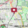 Mappa Bright & Balcony Apartment Milano-Affori