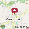 Mapa Bright Apartment in Marostica