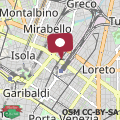 Map Bright Apartment Milano Centrale