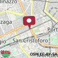 Map Bright Apartment with Balcony - Navigli Milan