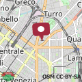 Map Bright APT with balcony - Milan Piazzale Loreto