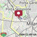 Mappa Bright mini studio in the heart of Milan