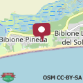 Karte Bright flat next to Bibione Pineda - Beahost