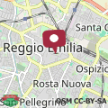 Mappa Bright Hall apartment Reggio Emilia Centro Storico