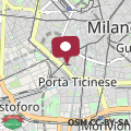 Mapa Bright two-room apartment Corso Genova area