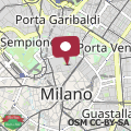 Mappa Bulgari Hotel Milano