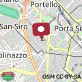Map Buonarroti Cozy Apartment
