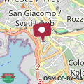 Map Burlo Garofalo Elegant Apartment Near Hospital