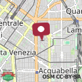 Map Byron's House Milan