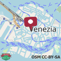 Mappa Ca' Baby Venezia