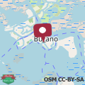 Mapa Cà Comare Burano