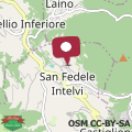 Map Cà dei Brenta - Orchard - Valle Intelvi - Como