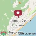 Map Cà dei Casài apartment, lago di Garda e relax.